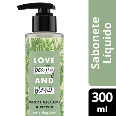 Sabonete Líquido Love Beauty And Planet Energizing Detox 300ml